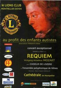affiche Mozart Requiem